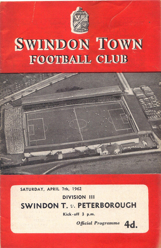 <b>Saturday, April 7, 1962</b><br />vs. Peterborough United (Home)
